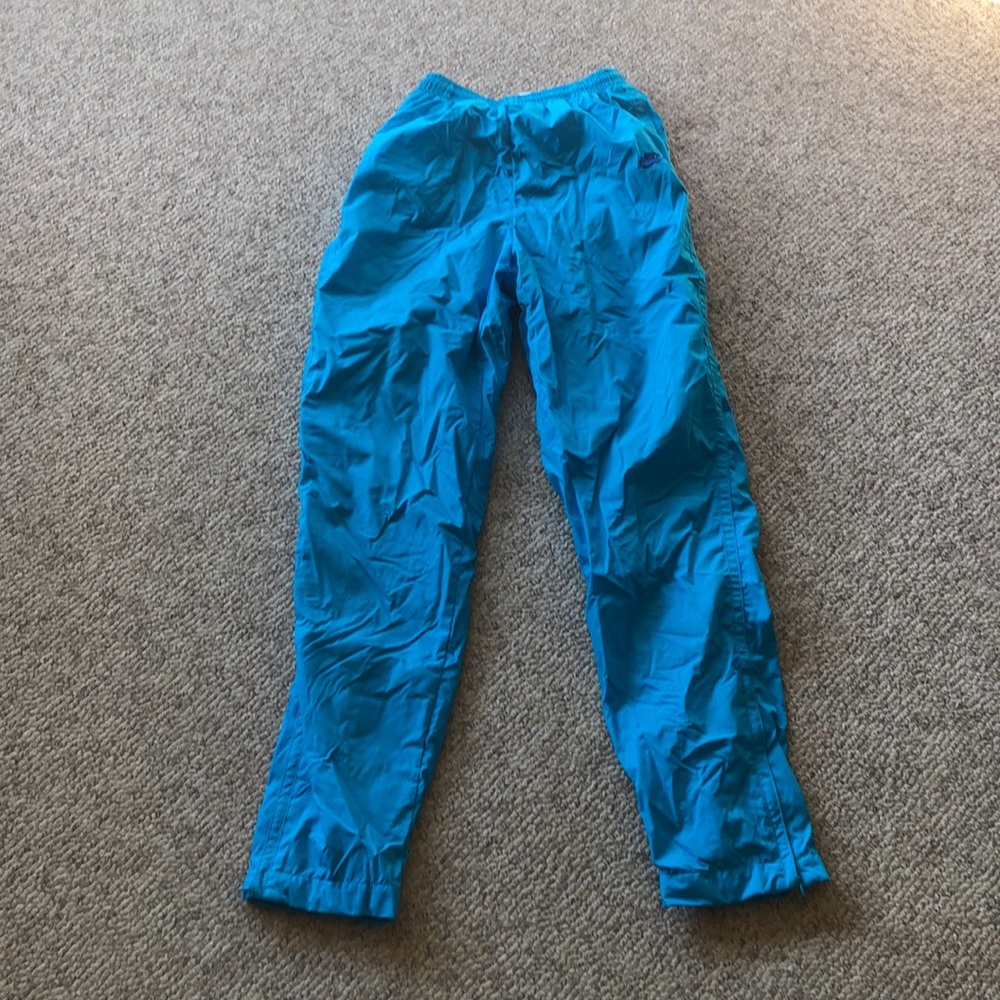 Vintage Nike Turquoise grey tag sweatpants xs-smal